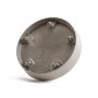 Ecopots Untersetzer Amsterdam Rollen, taupe, 41,6 cm. Untersetzer mit Rollen für Blumentöpfe.
