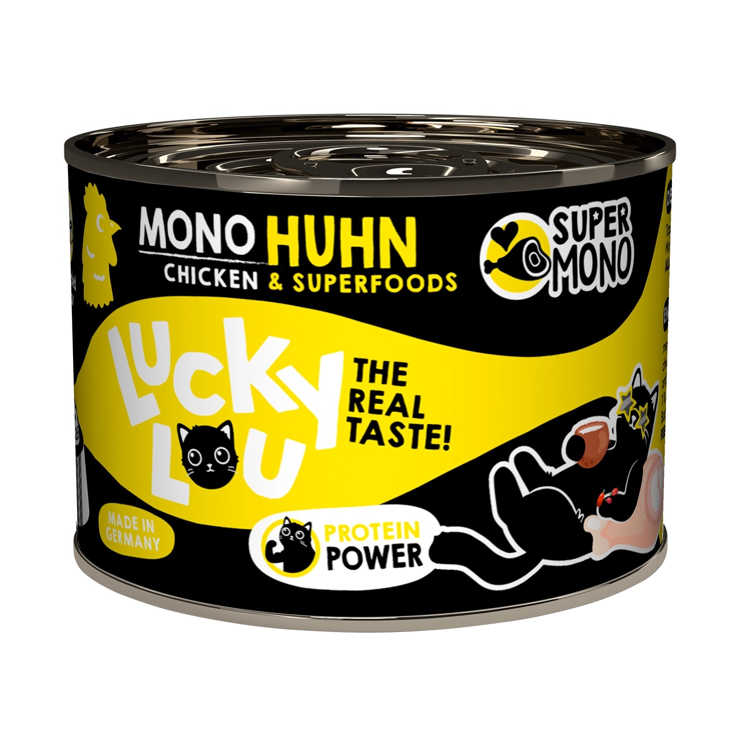 Lucky Lou Katzen-Nassfutter SuperMono² Huhn 200 g