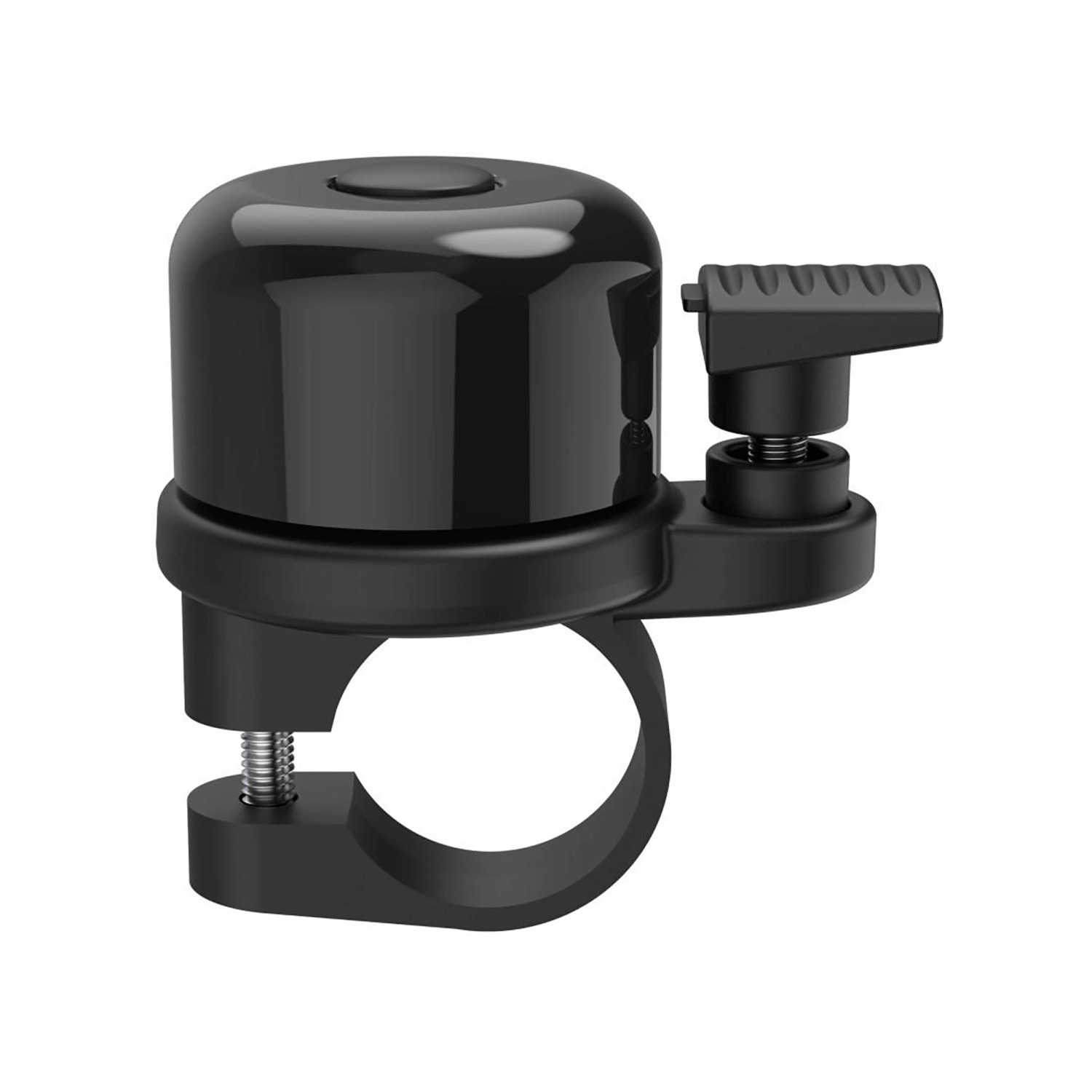 Hama Fahrradklingel AirBell mit AirTag-Halter 85 dB Ø 2,2 cm Schwarz