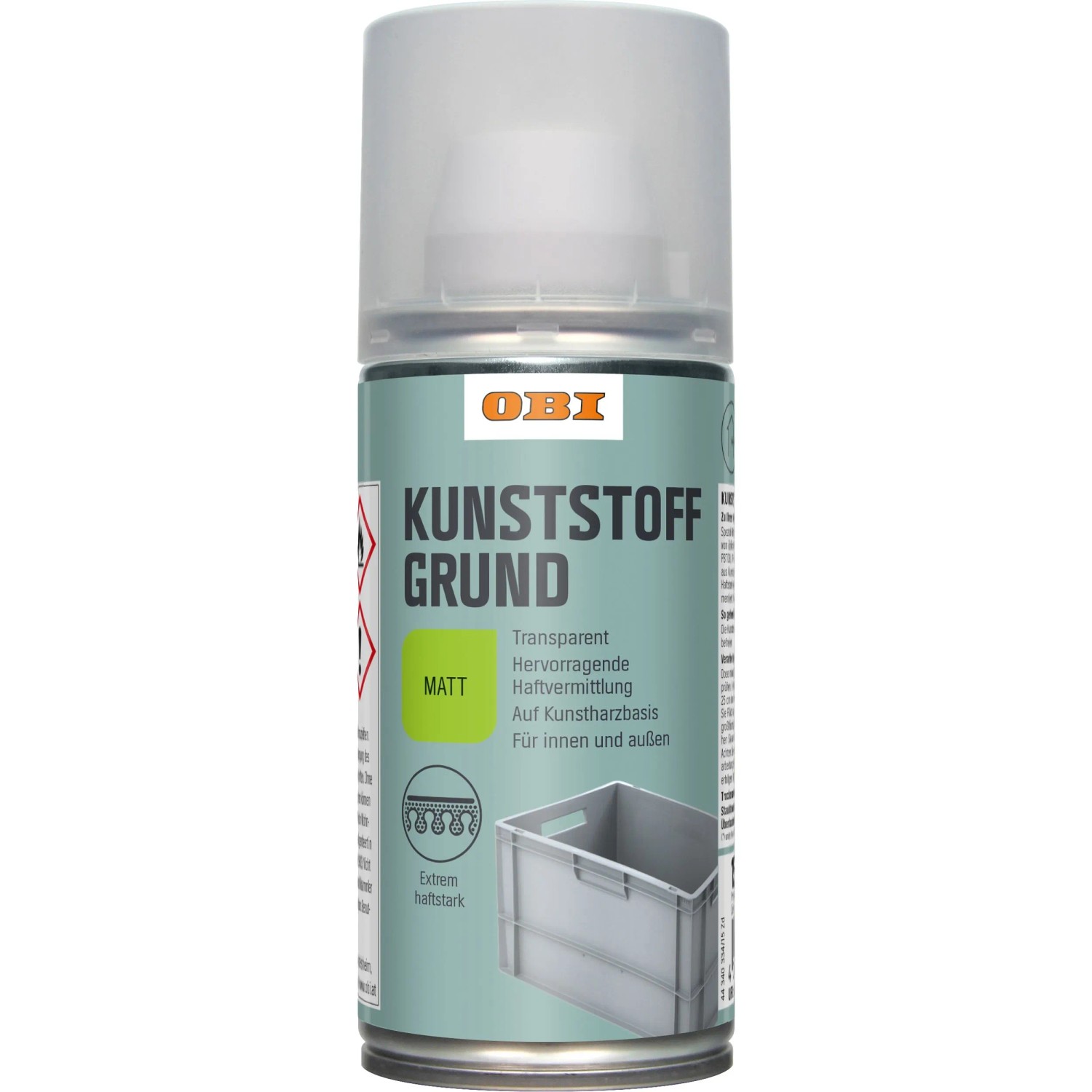 OBI Kunststoff-Grundierung Spray Transparent matt 150 ml