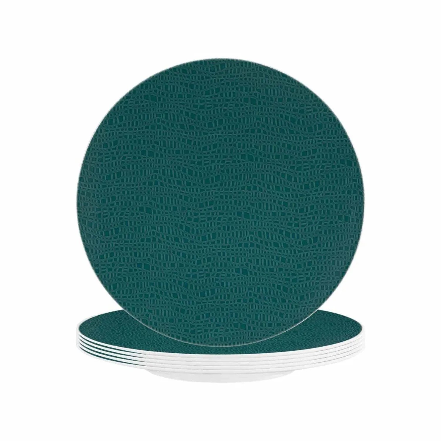Seltmann Weiden Life Fashion Frühstücksteller 22,5 cm 6er Set Trendy Petrol