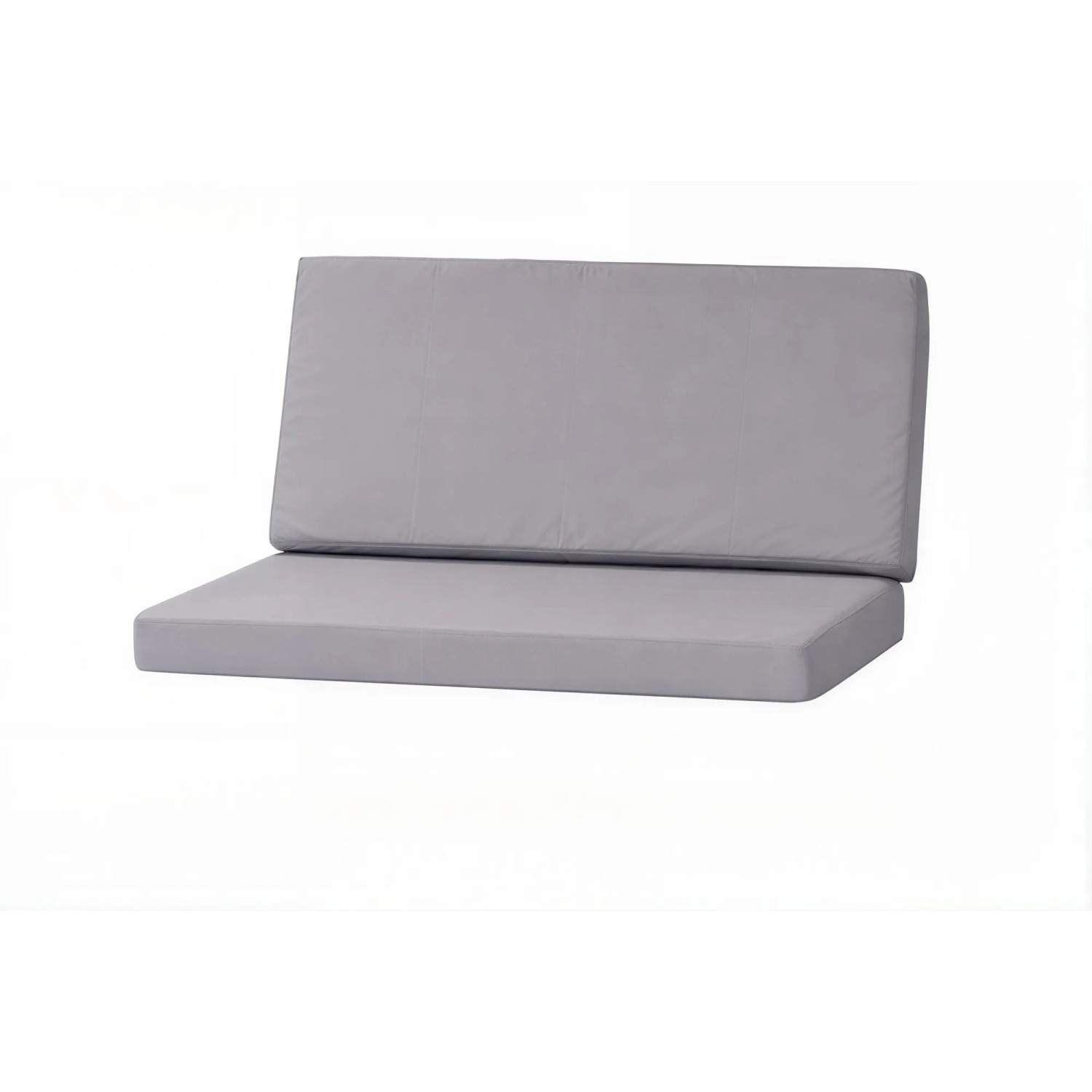 Setgarden Flat Kissen Outdoor Hollywoodschaukel Kissen 100x60x50x7cm Kissen Für 2 Sitzer Schaukel 1tlg Grau