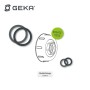 GEKA plus IBC Adapter, 2-teilig, mit Dichtungsringen als Zubehör für Regentonnen.