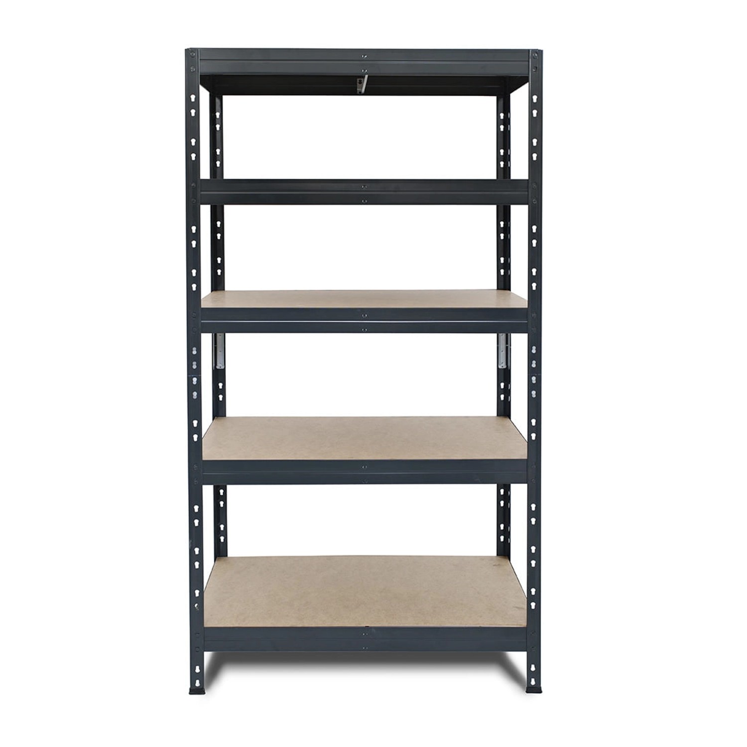 Ar Shelving Rivet Schwerlastregal 180 x 90 x 45 cm 5 Böden Anthrazit FSC® günstig online kaufen