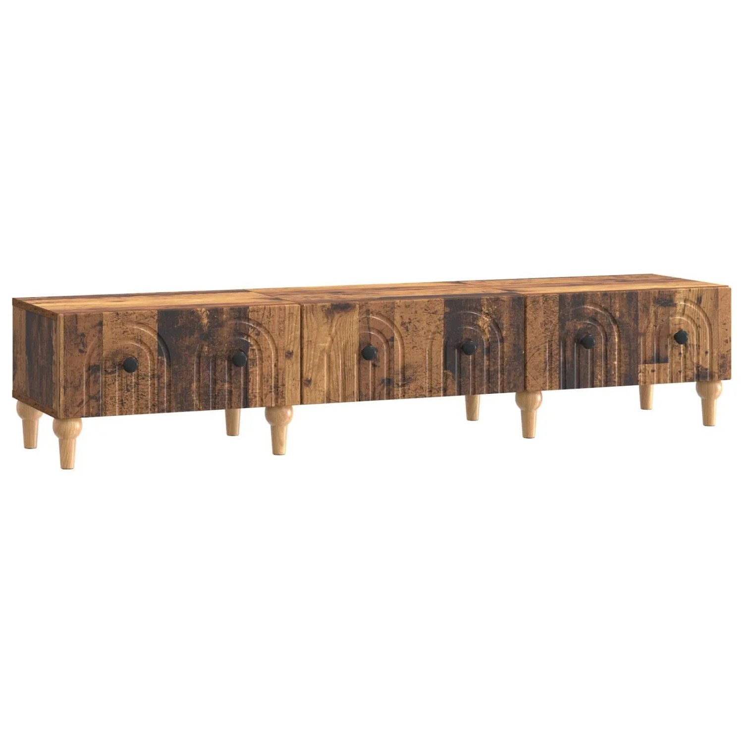 vidaXL TV-Schränk Altholz 147 x 34,5 x 30 cm Holzwerkstoff 894253