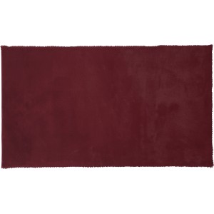 Hochflor-Teppich Blush Bordeaux, 140x80 cm. Weicher, bordeauxroter Teppich für Wohn- und Schlafbereich.