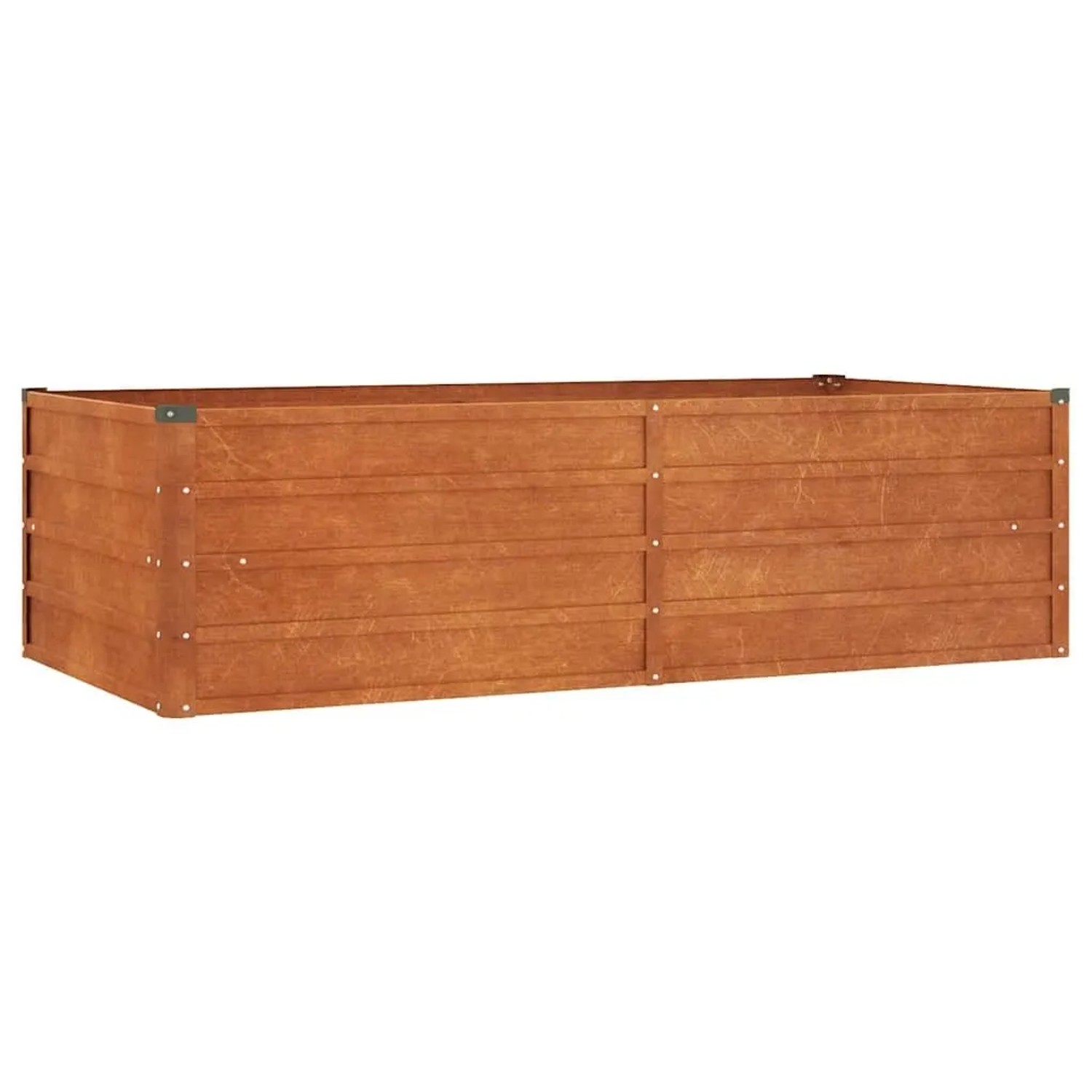 Furnicato Hochbeet Rostig 160x80x45 Cm Cortenstahl