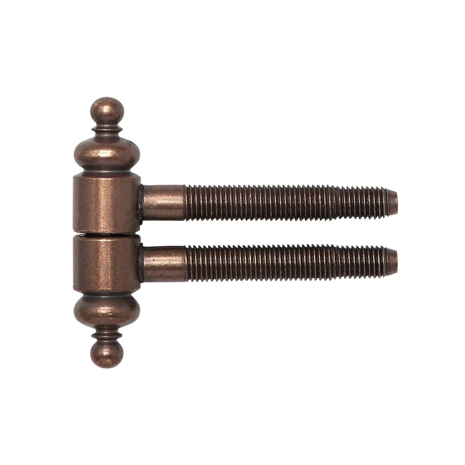 Sfs Einbohrband mit Zierkopf ø 16 mm Bandhöhe 63 mm Stahl Bronze Patiniert