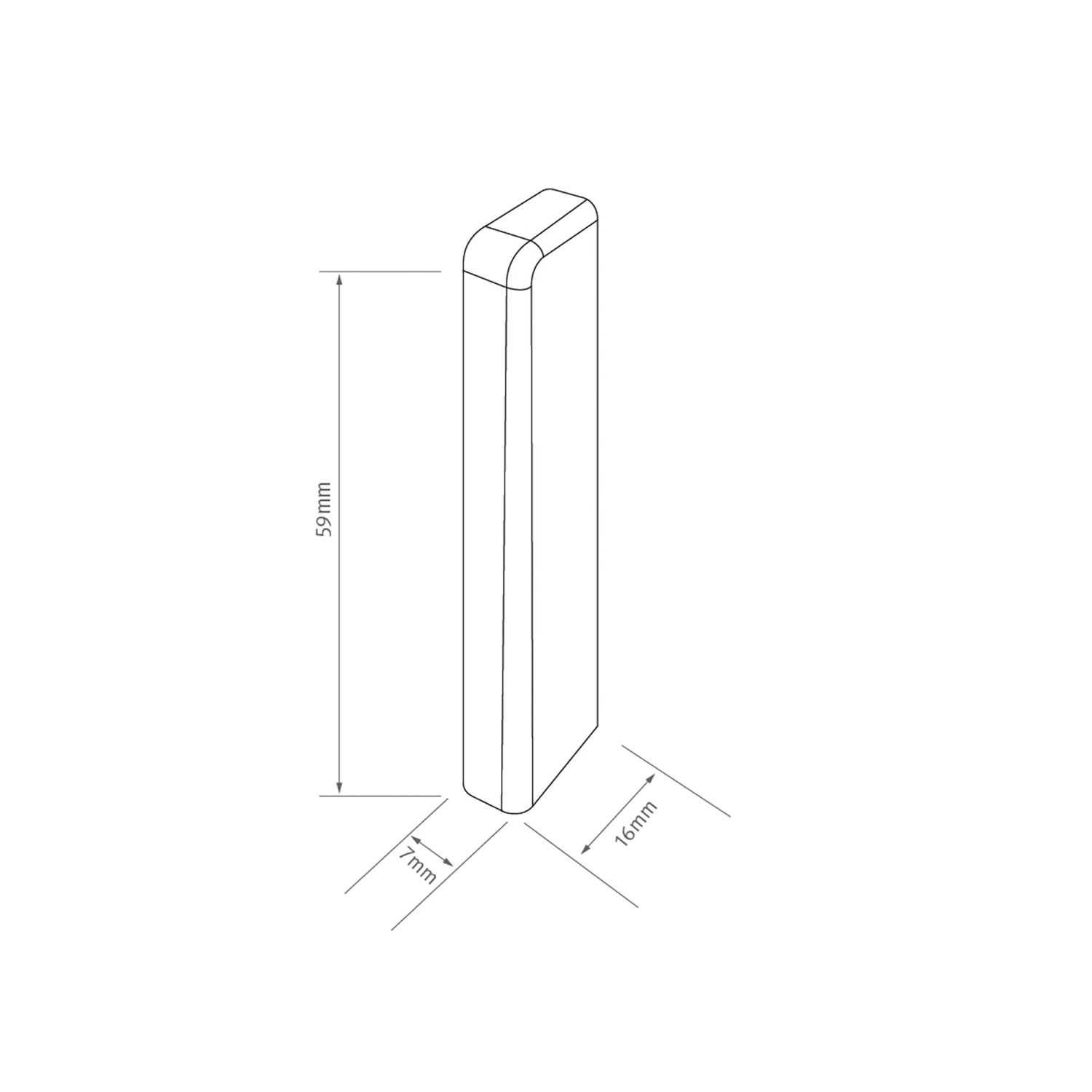 Egger Endstück 6 cm Buche Natur 2 Stück_4