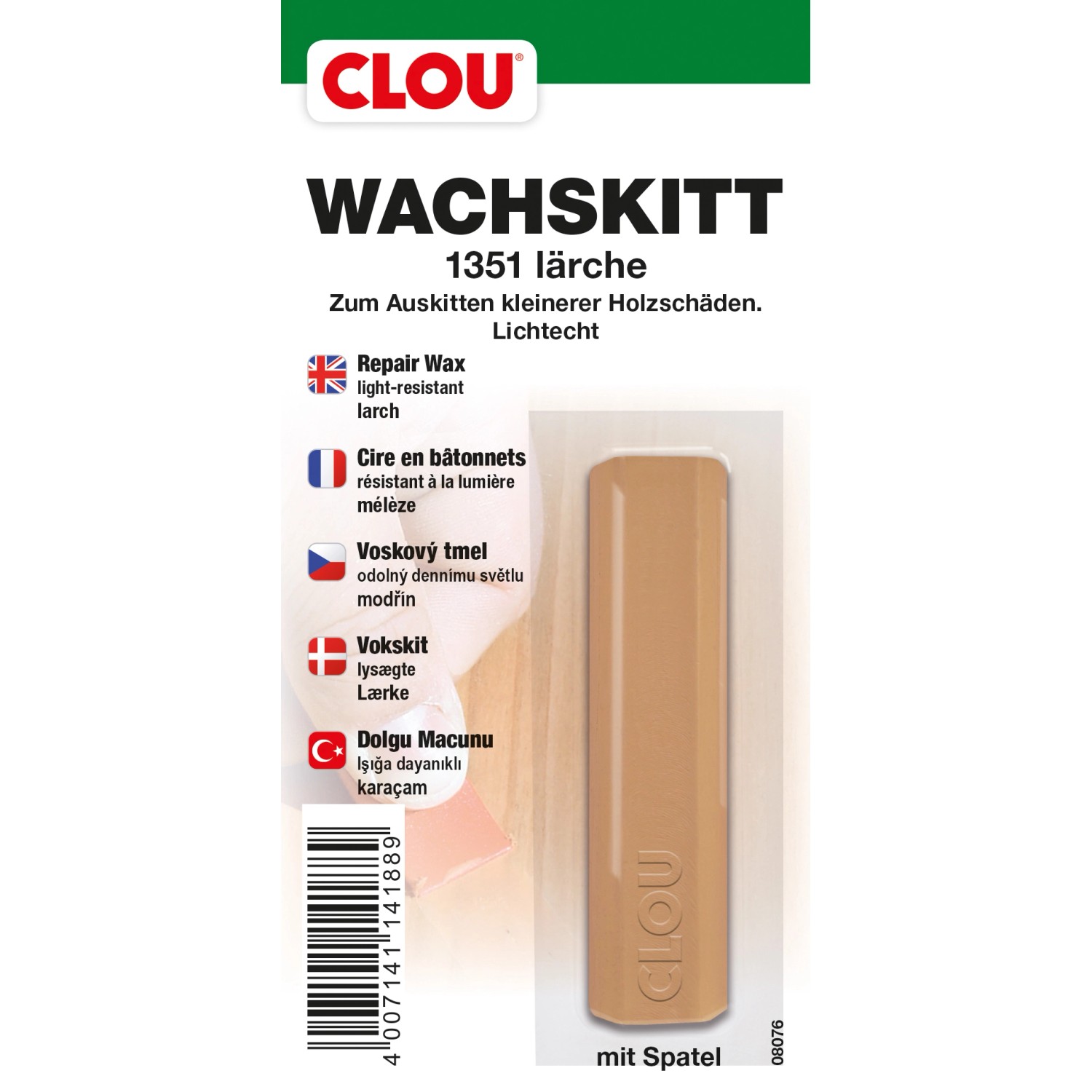 Clou Wachskitt Lärche 15 g
