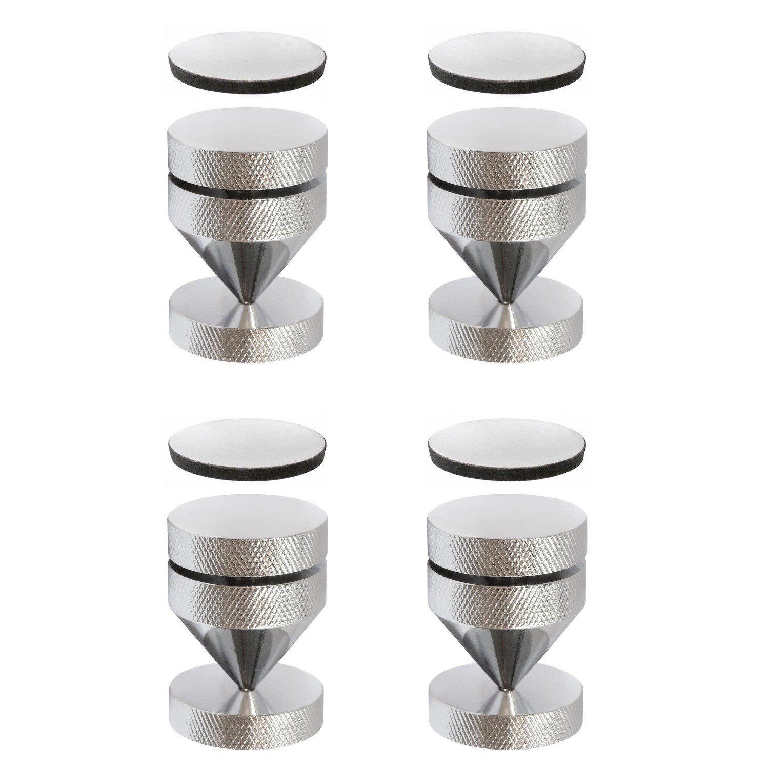 Dynavox Lautsprecher Spikes 60 kg 4er Set Chrom