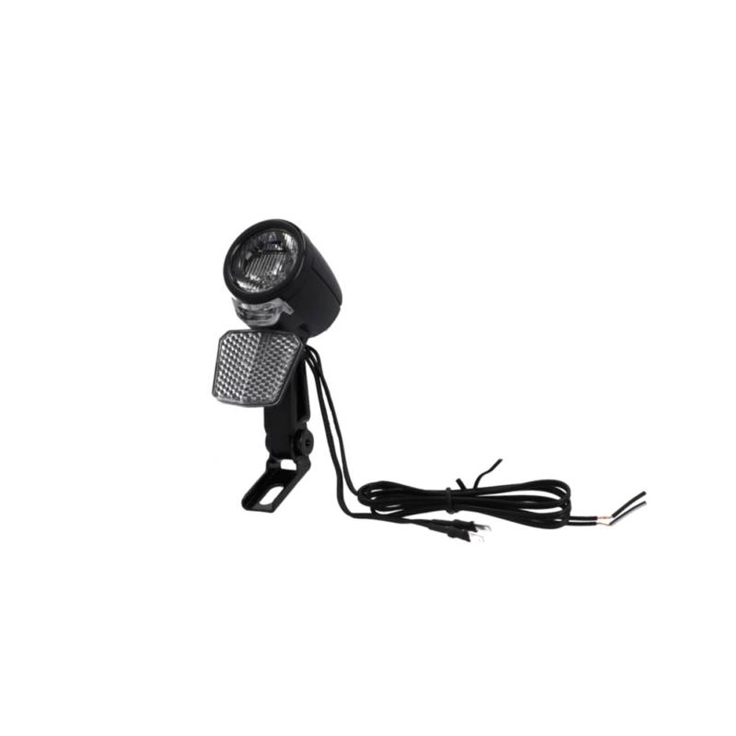 Fischer Dynamo-LED-Frontlicht 40 Lux mit Reflektor und Kabel für Fahrräder.