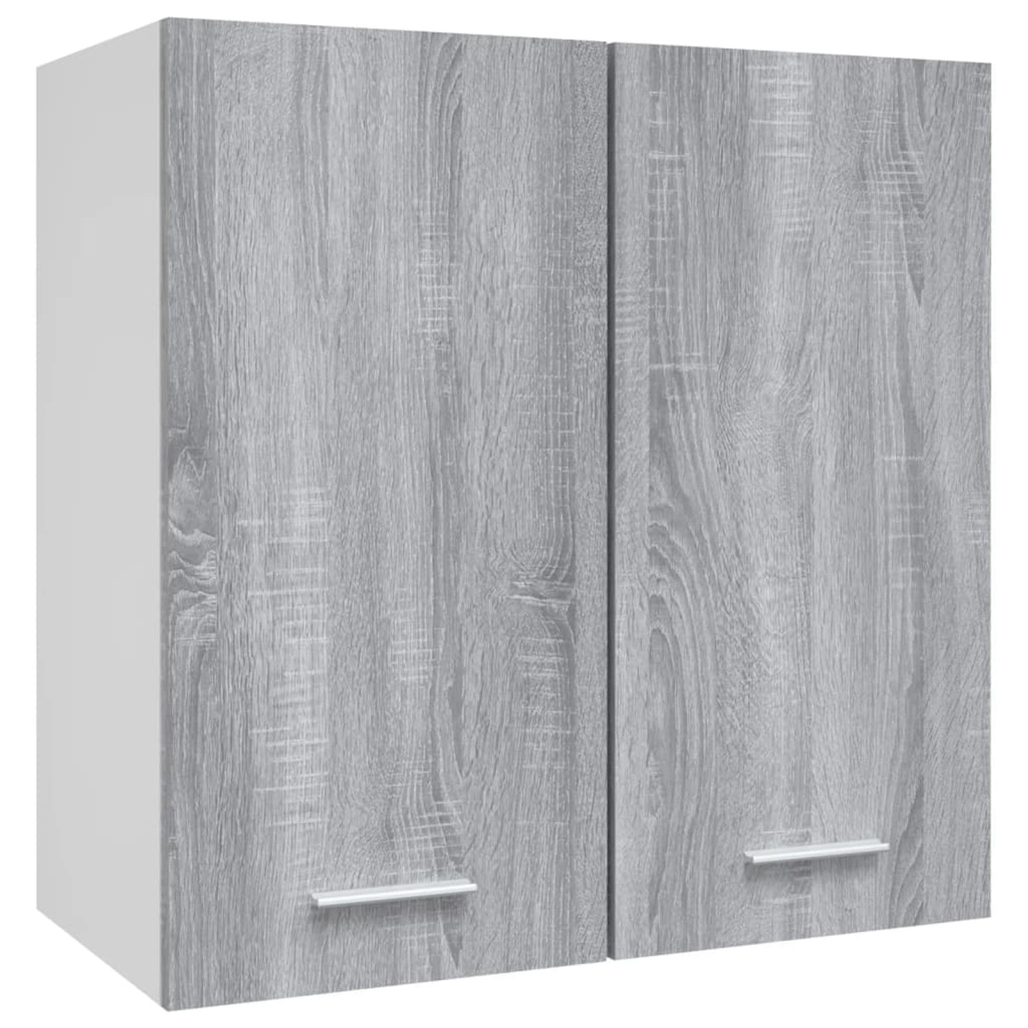 vidaXL Hängeschrank Grau Sonoma 60x31x60 cm Holzwerkstoff