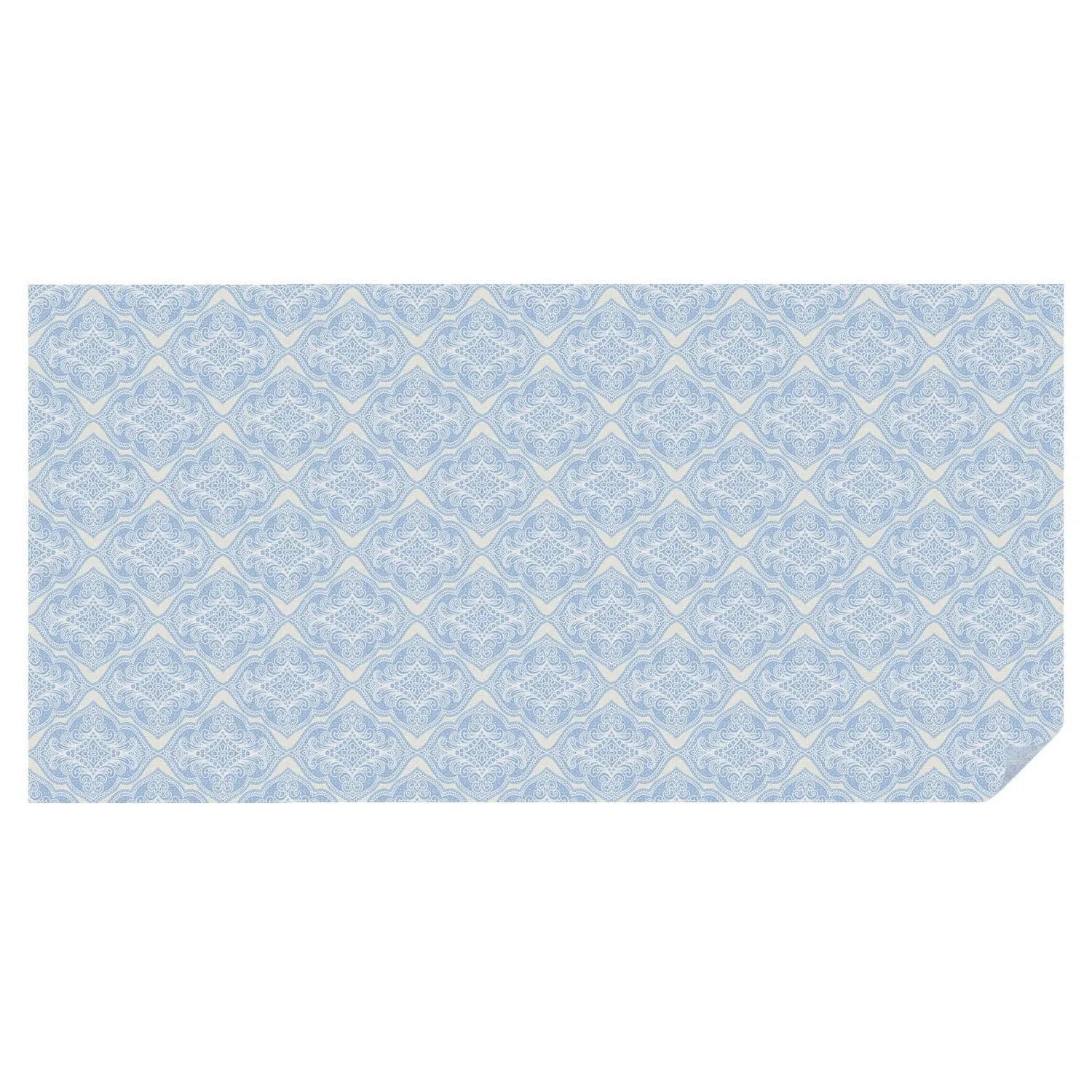 Tulup Fensterfolie Blumenschmuck Milchglasfolie 200x100 cm Blau Milchglasfo günstig online kaufen