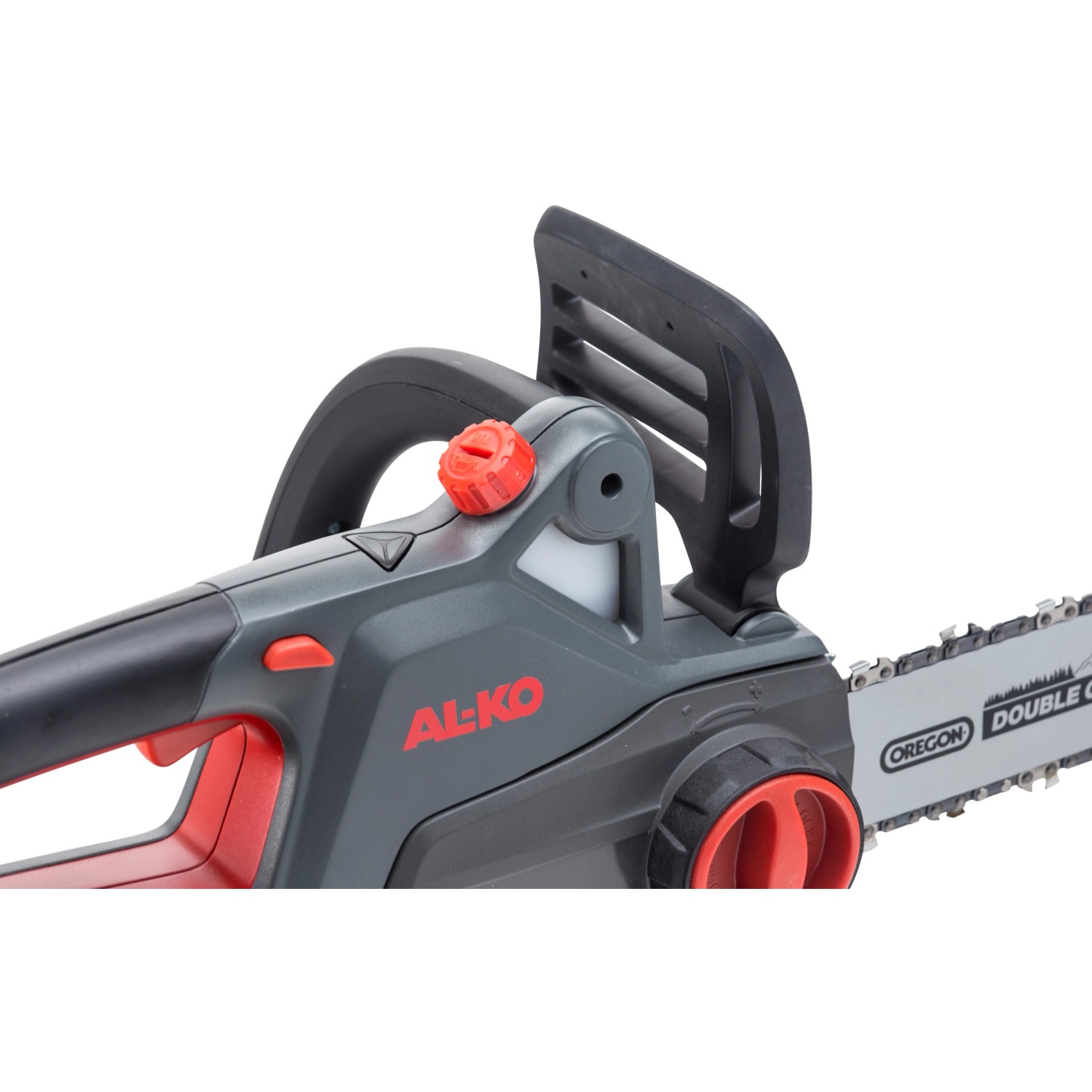 Al-Ko Akku-Kettensäge CS 1825 mit Oregon Schwert und Kette, 18V Akku, werkzeugloser Kettenspanner.