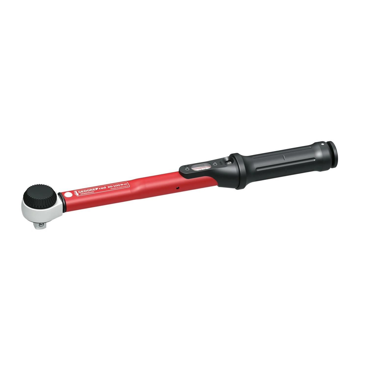 Gedore Drehmomentschlüssel R68900100, 20-100 Nm, 12,5 mm (1/2 Zoll) Antrieb für präzises Anziehen.