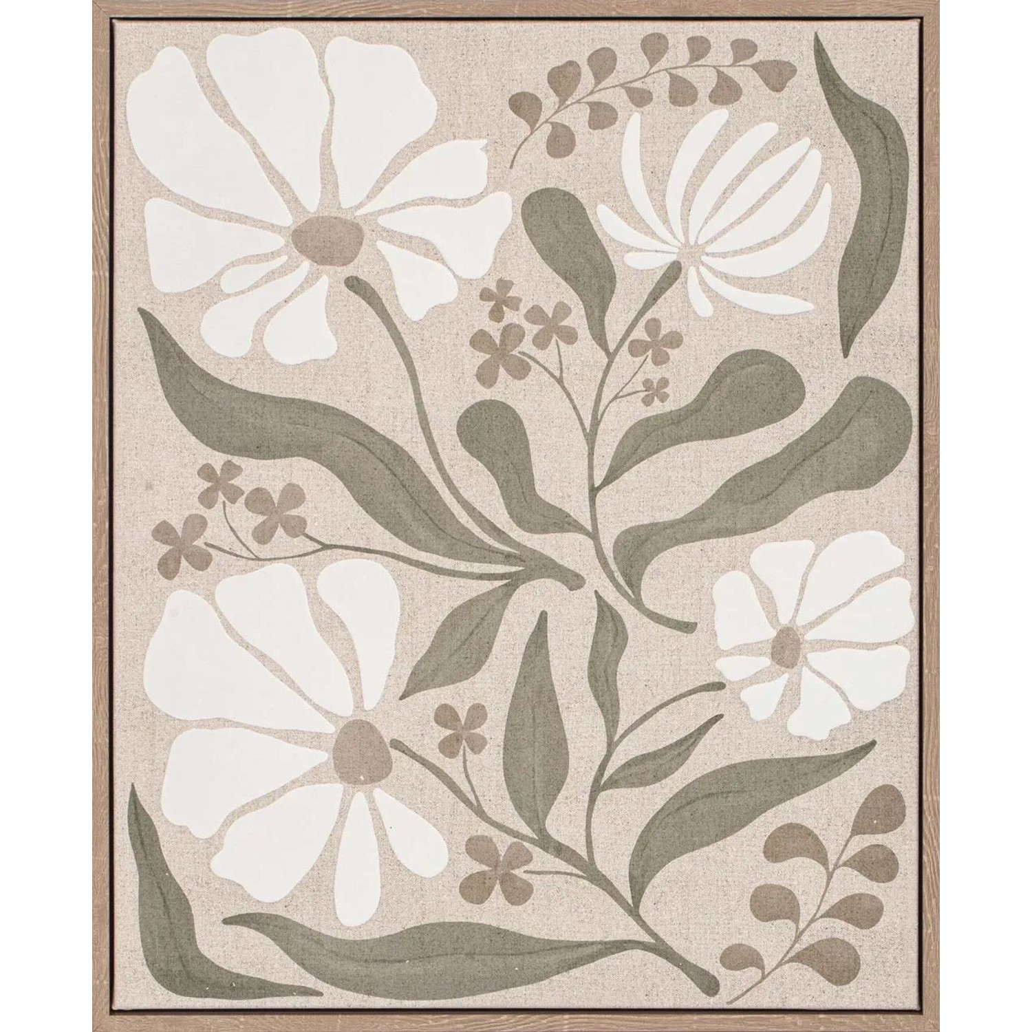 Art Universe Leinwandbild Quiet Blossomity 42 x 52 cm