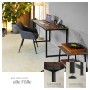 Tectake Schreibtisch Flint im Industrial Style mit Holzplatte und Stahlgestell.