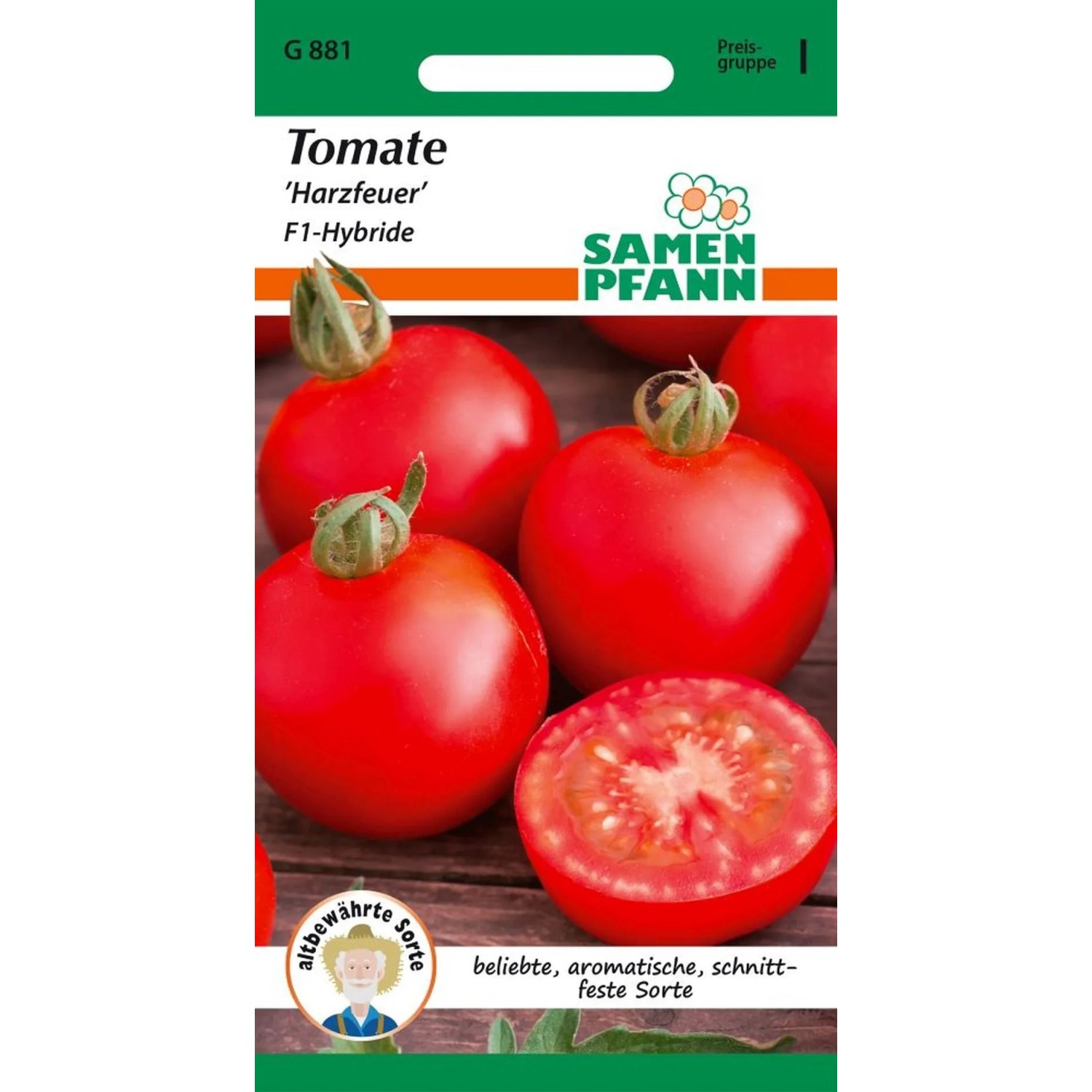 SAMEN PFANN Tomate Harzfeuer F1