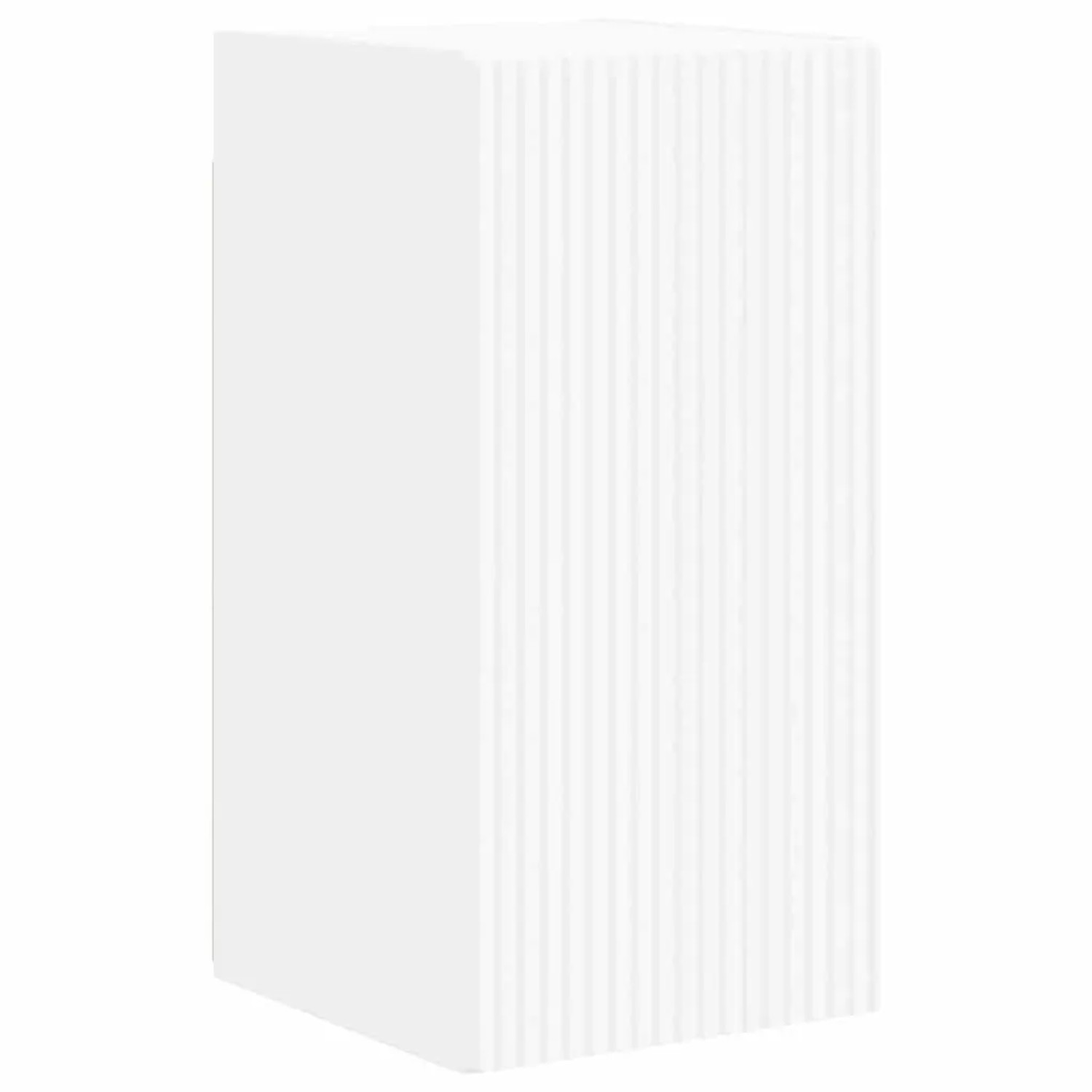 vidaXL TV-Wandschrank Wandmontiert Weiß 30 x 31 x 60 cm Holzwerkstoff 892269