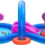 Bestway Wasserspielcenter Unterwasserwelt mit Rutsche, Sprinkler und Spielbällen, 330x188x117cm.