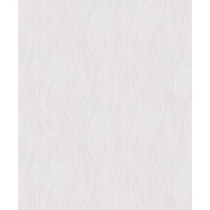 Weiße Erismann Vliestapete Swing mit Wellenmuster, 10,05 m x 0,53 m.