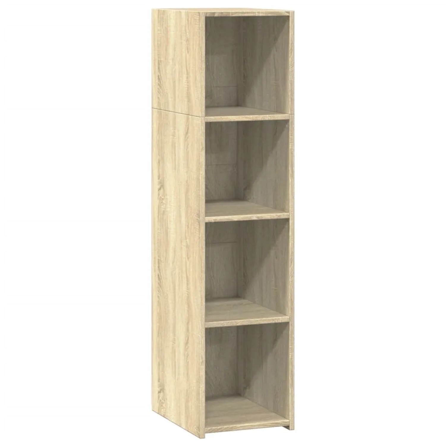 vidaXL Highboard Sonoma-Eiche 30x41x124 cm Holzwerkstoff 846378