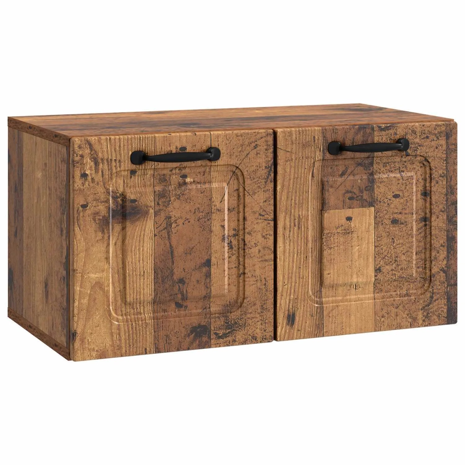 vidaXL Wandmontierter TV-Schrank Altholz 59,5 x 31 x 30 cm 899393
