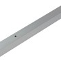 Hettich Laufprofil TopLine 8, Aluminium silber eloxiert, für Schiebetüren bis 40 kg.