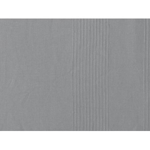 Graue Baumwolldecke (150x250 cm) mit feiner Struktur, geeignet als Tagesdecke.