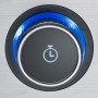 Detailaufnahme: Digitales Display mit Timer-Symbol des Severin SENOA Tischgrills.