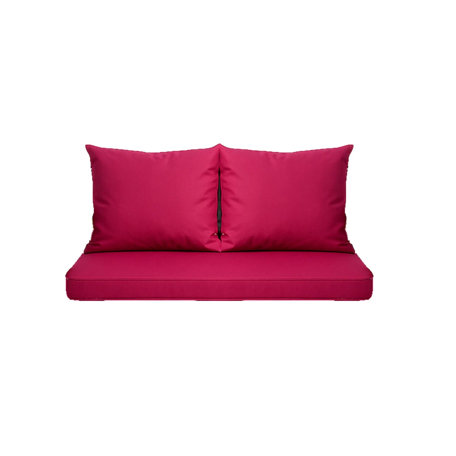 Setgarden  Mix Bench Kissen Outdoor Kissen Bankauflage 130x50+2x50x56cm Kissen Für 2-Sitzer Bänke 1tlg Rose