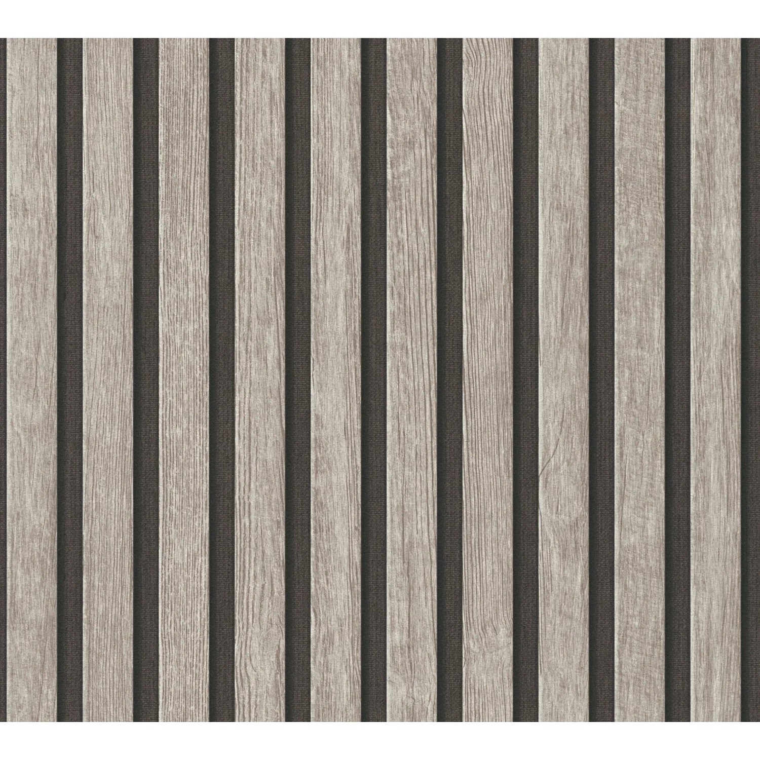 A.S. Création Vliestapete Holzpaneele GrauSchwarz FSC® kaufen bei OBI