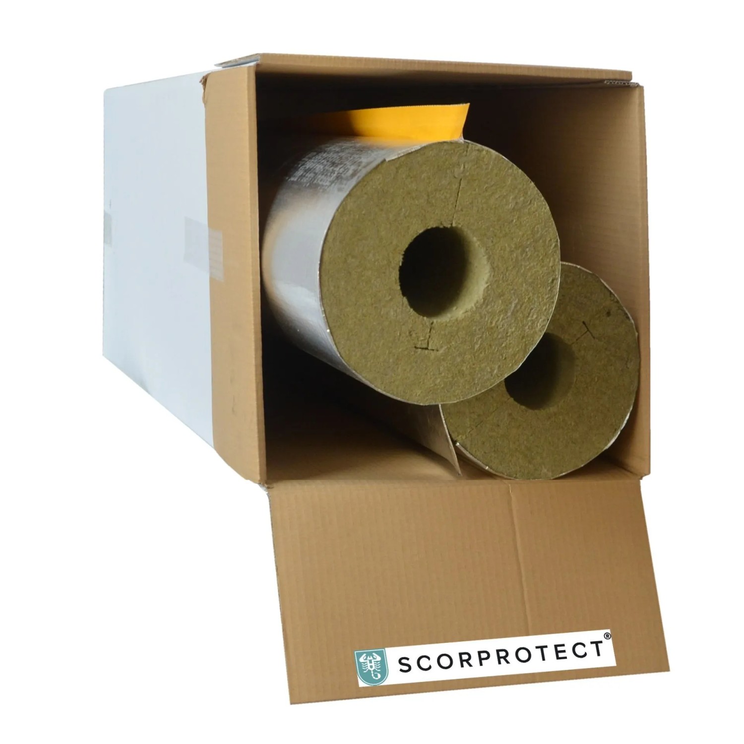 Scorprotect Karton Rohrisolierung Alu 76 MM X 70 MM