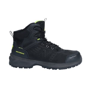 Schwarzer New Balance Sicherheitsstiefel Calibre S3L Gr. 40, Arbeitsschuh mit Fiberglas-Zehenkappe.