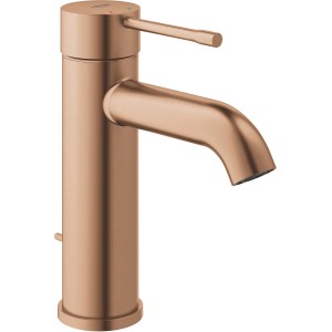 Grohe Essence Waschtischarmatur in gebürstetem Warm Sunset. Einhebelmischer für Waschtisch, S-Size.
