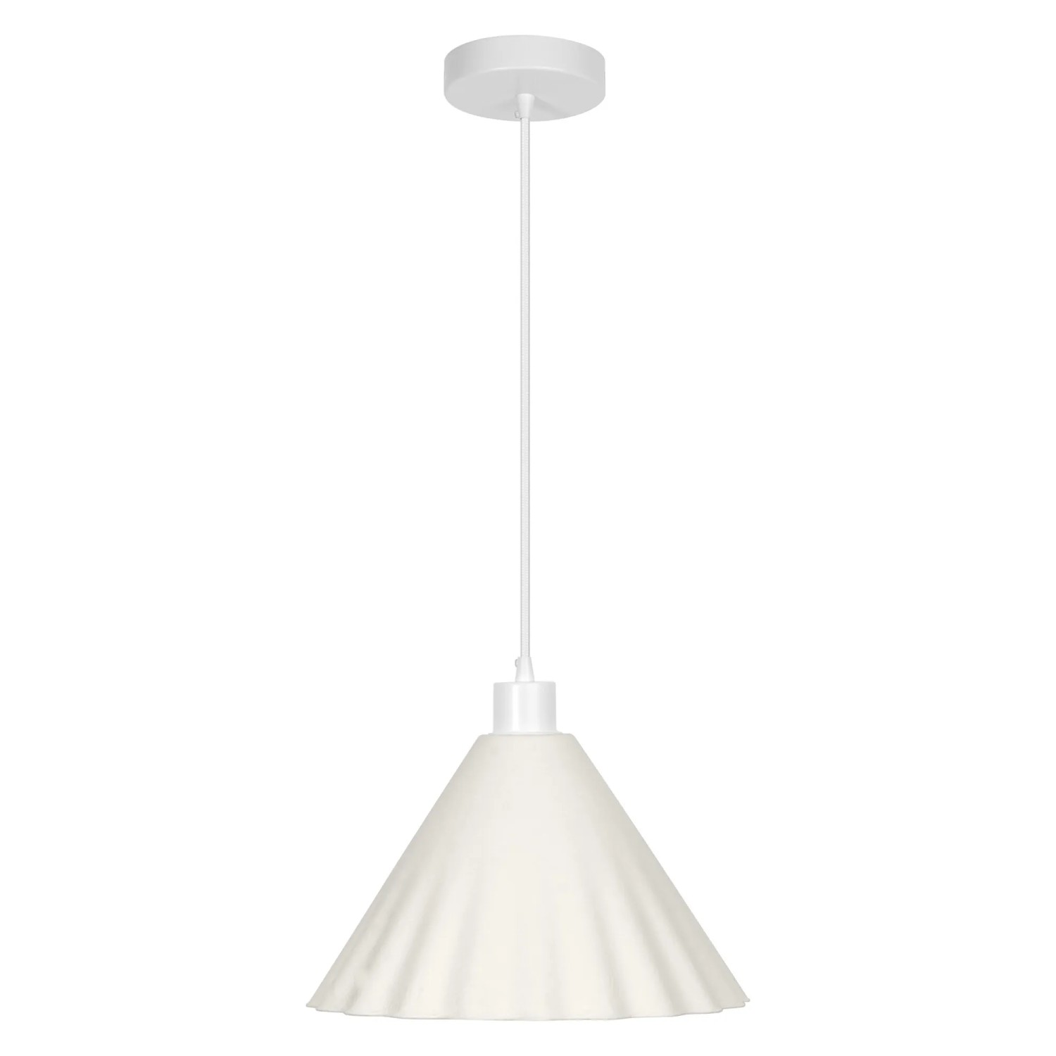 Ledvance Pendelleuchte Decor Pulp Weiß 168 cm x Ø 31 cm