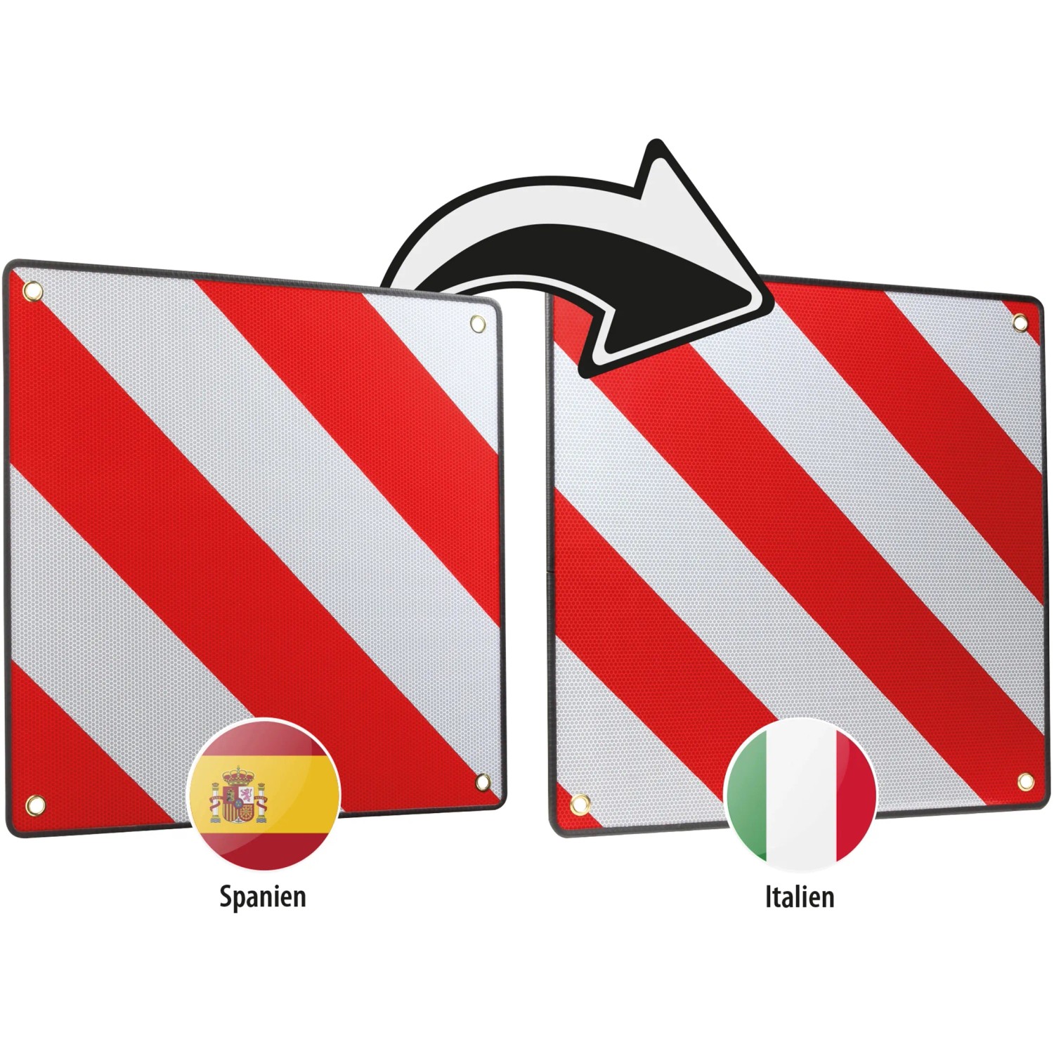 Artimagen Adesivo Ovale Bandiera Asina Catalana 80x60 Mm: Decalcomania In Vinile Resistente Per Auto, Moto O Superfici Lisce - 3