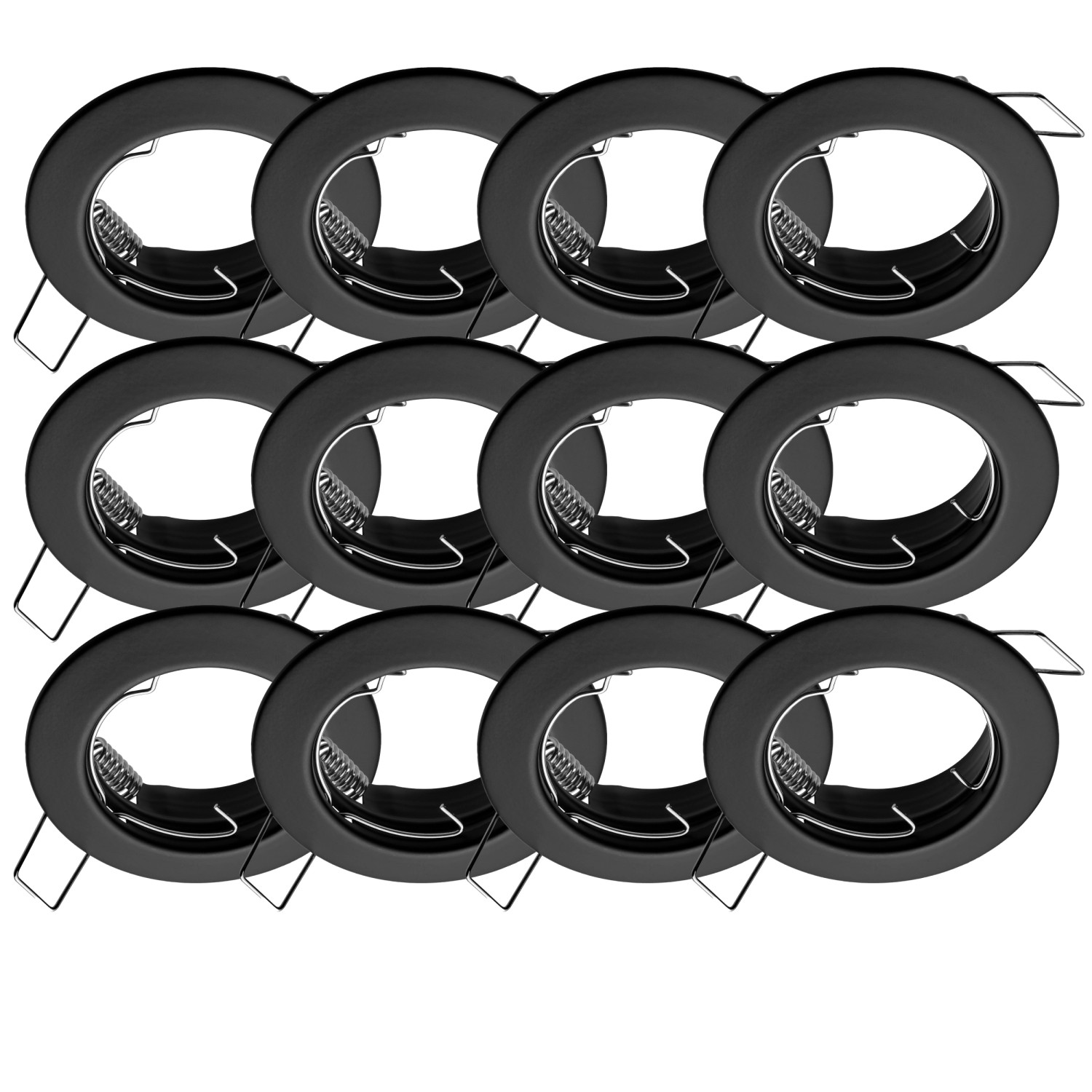 Oktaplex 6er Set Einbaustrahler Sedan für LED-Module 50mm Deckenstrahler Sc günstig online kaufen
