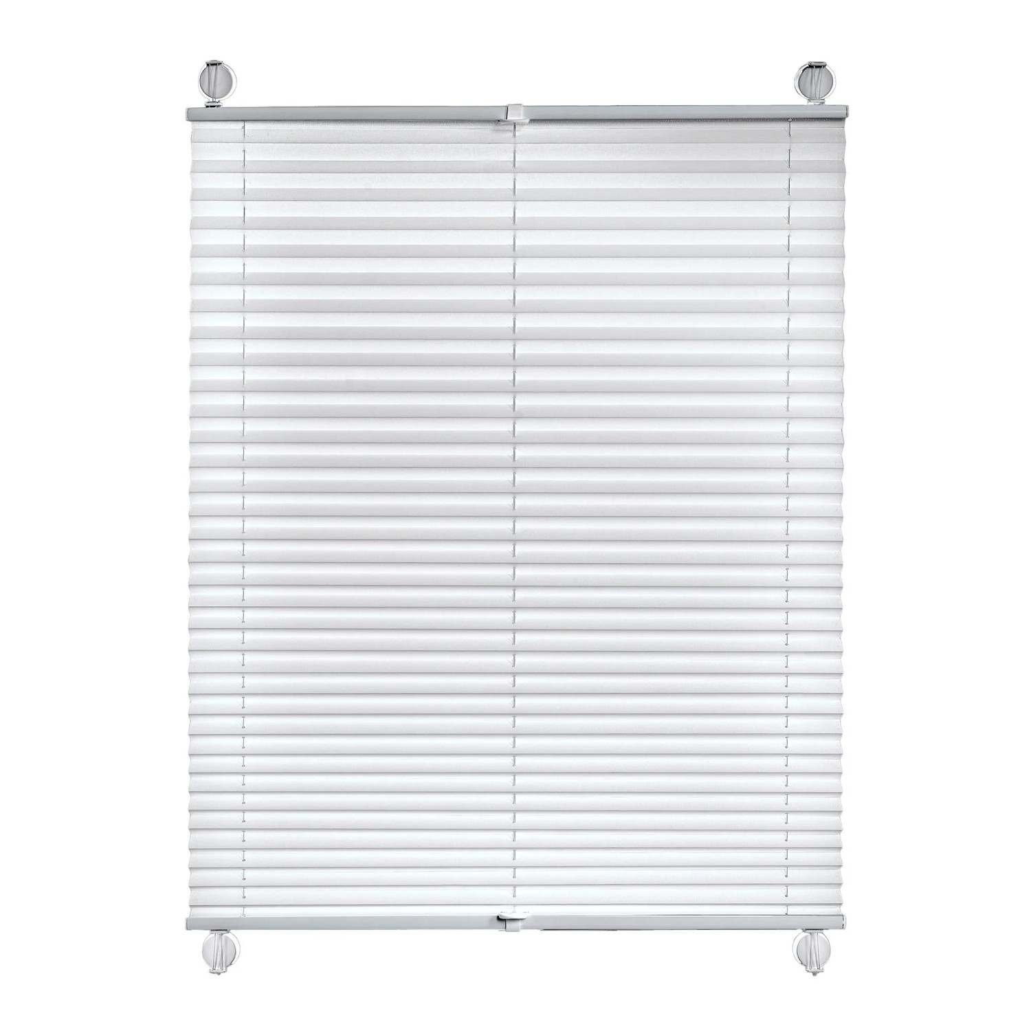 Gardinia Plissee Vacufix 40 x 130 cm Weiß