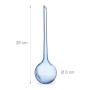 Relaxdays Bewässerungskugeln PVC Blau 9er Set 8 cm x 28 cm 250 ml_4