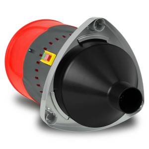 EBERTH Getreidemühle mit Standfuß, 1000W, 6L Trichter, für Zubehör für Geflügel.
