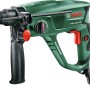 Bosch Bohrhammer PBH 2500 SRE, 600 W, grün, mit SDS-Plus Aufnahme für Stein-, Betonarbeiten.