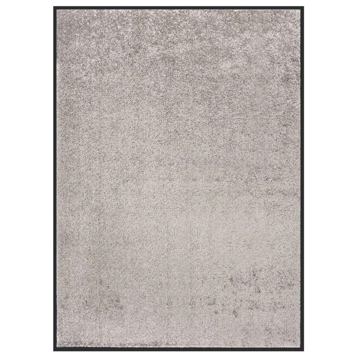 vidaXL Fußmatte Grau 60x80 cm 331590
