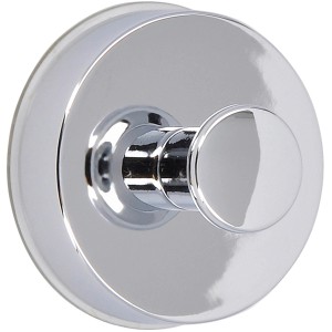 Siro Saughaken 2355, Metall, Chrom glänzend. Garderobenhaken für Bad und Küche.