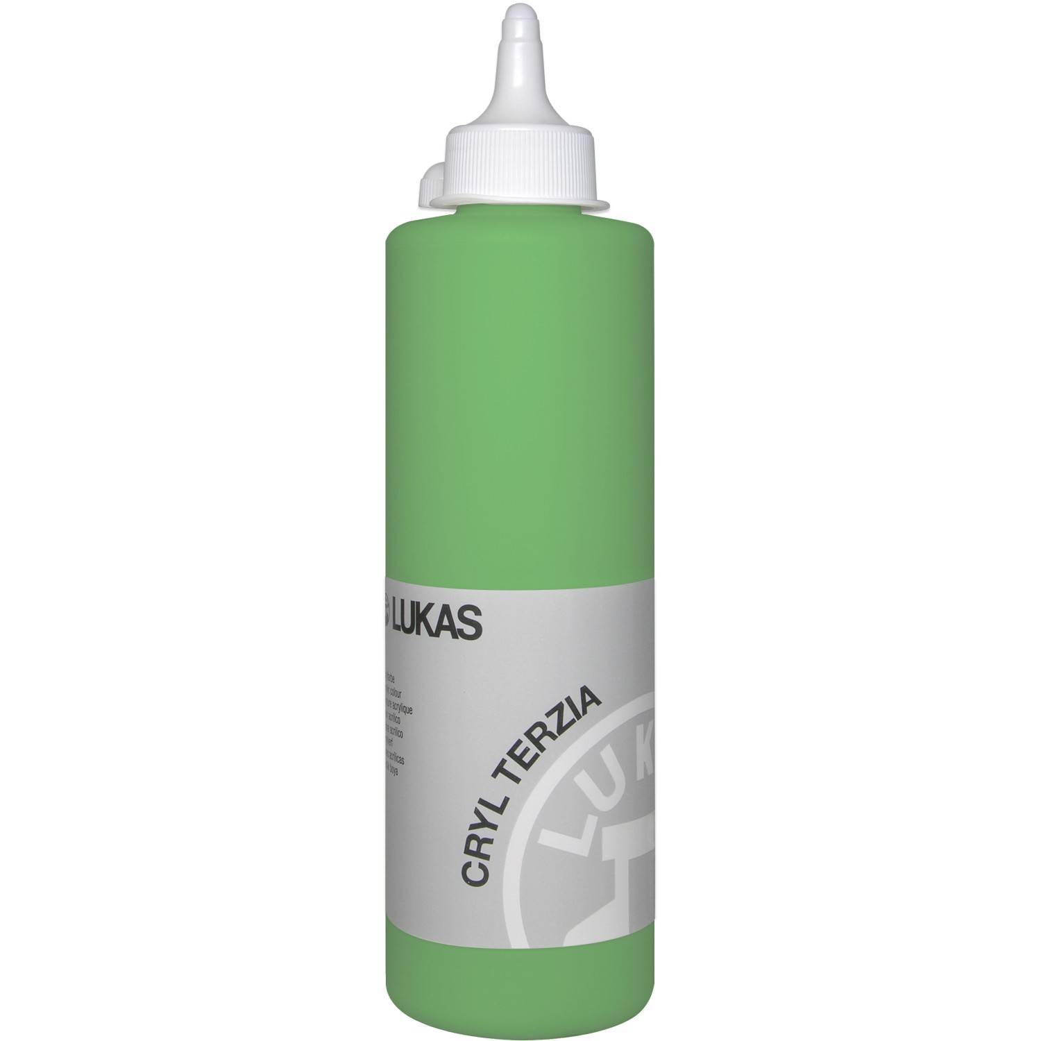 Lukas Cryl Terzia Acrylfarbe Studien-Qualität 500 ml Chromgrün hell