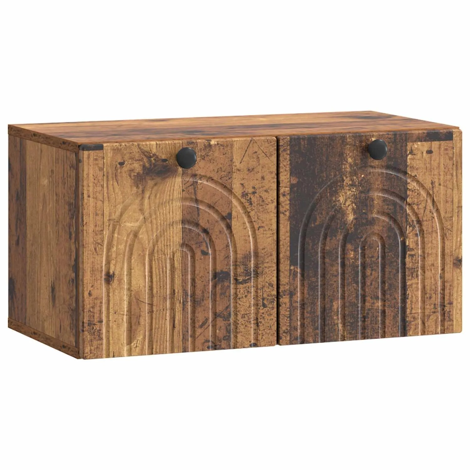 vidaXL Wandmontierter TV-Schrank Altholz 59,5 x 31 x 30 cm 898203