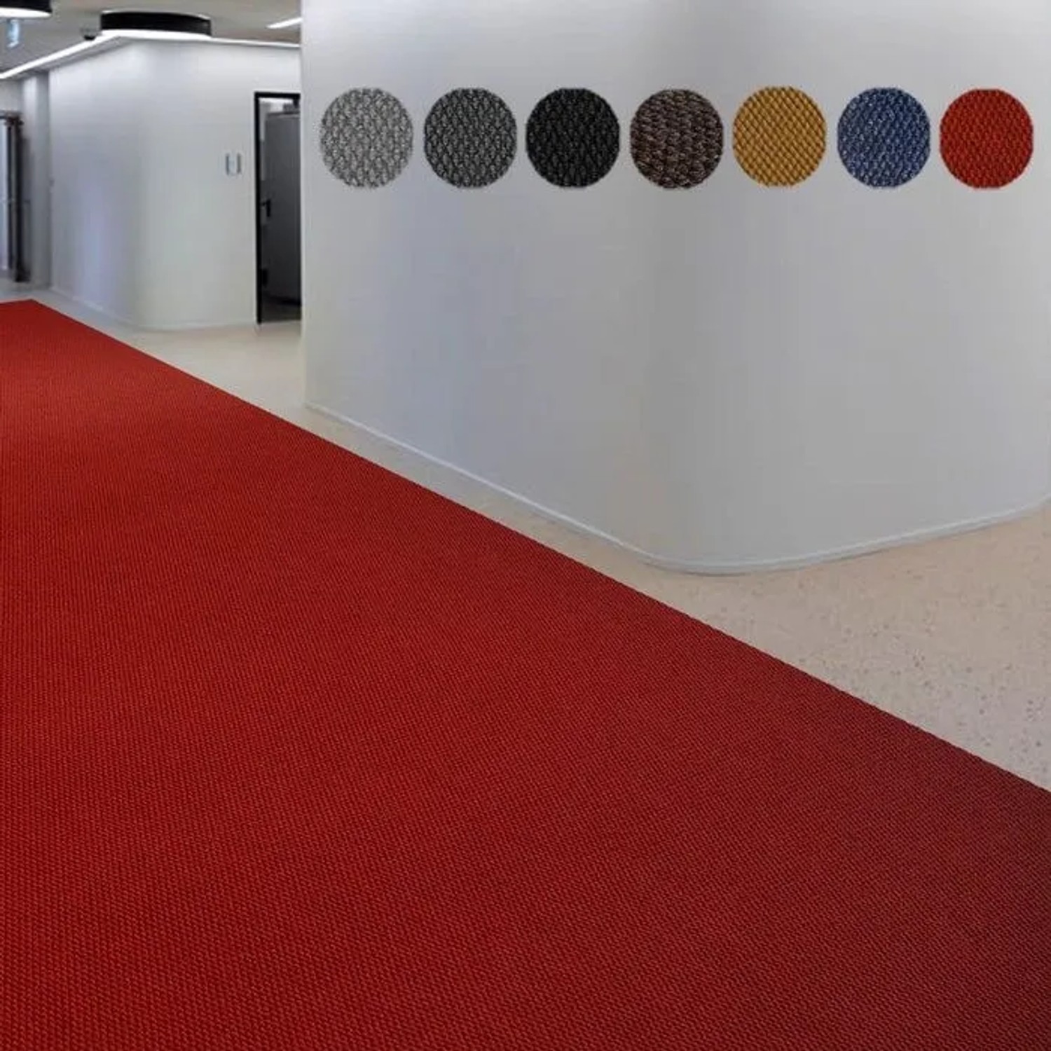Floordirekt Schmutzfangmatte Hong Kong Extra Robust Rutschfest Grau 80 x 350 cm_8