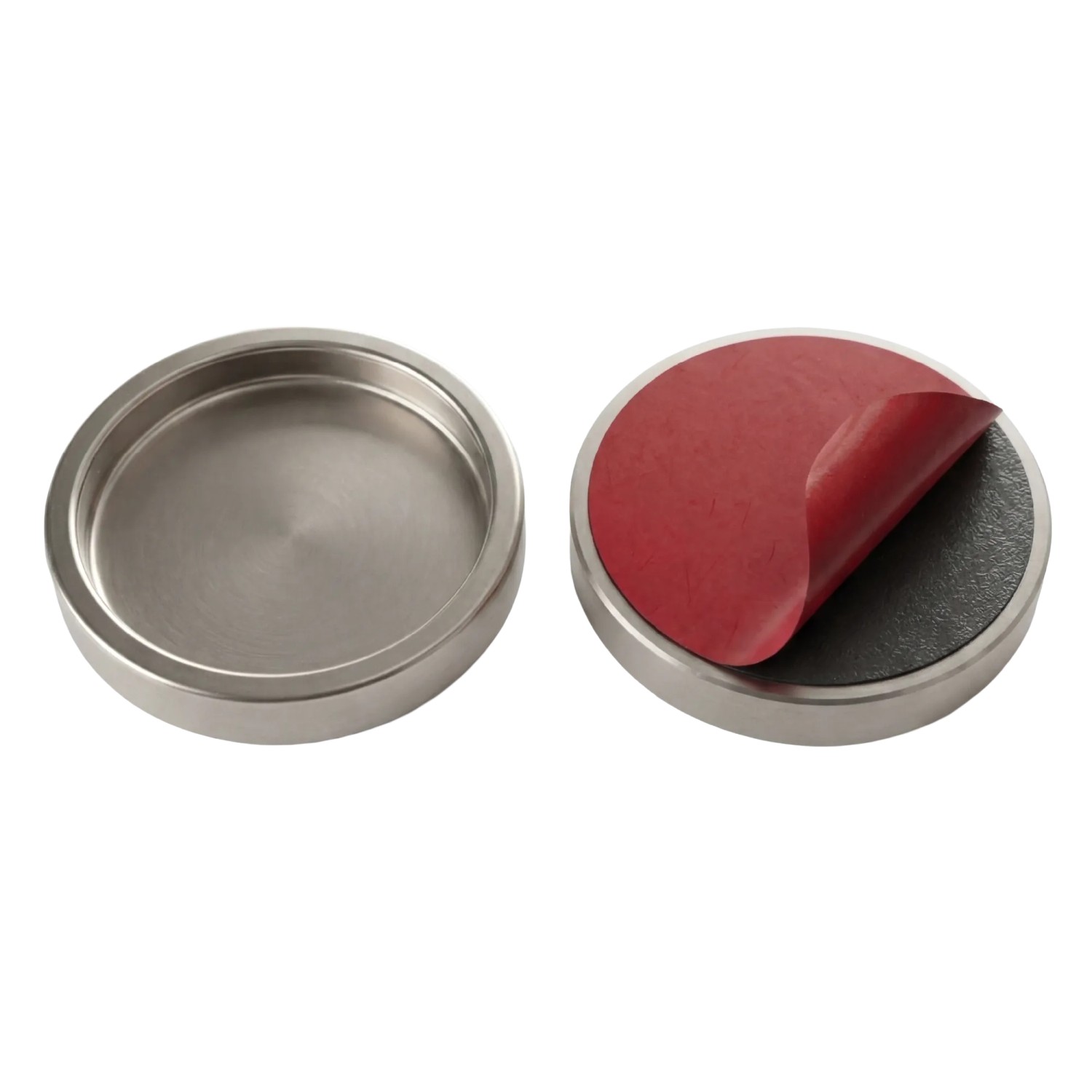 Doorlegro Klebegriffmuschel EasySlide 65 Edelstahl 6,5 cm