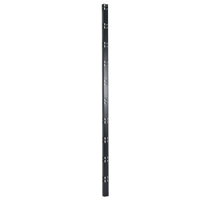 Schulte Profi-C-Steckprofil, 150cm, schwarz, 2er-Set für Regalböden.